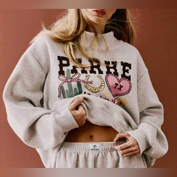 PARKE Texas Graphic Mockneck - Picture 2 of 3